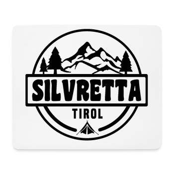 Silvretta - Mousepad (Querformat) - Weiß - Vorne