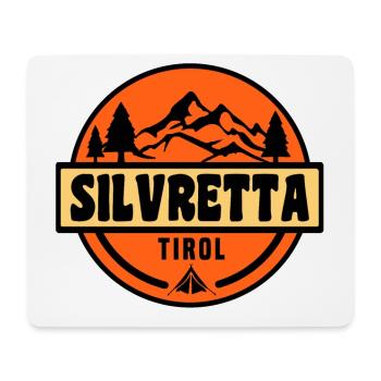 Silvretta - Mousepad (Querformat) - Weiß - Vorne