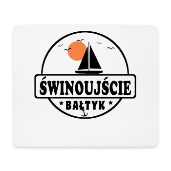 Swinemünde polnisch - Mousepad (Querformat) - Weiß - Vorne