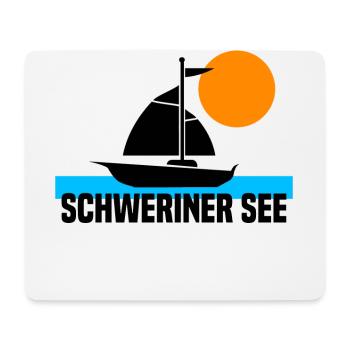Schweriner See - Mousepad (Querformat) - Weiß - Vorne