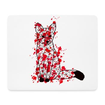 Foxx GeomeTRIX bunt - Mousepad (Querformat) - Weiß - Vorne
