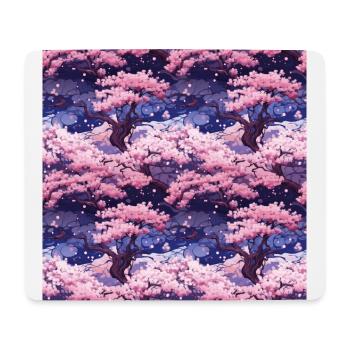 Anime Euphoria: Fantasy Cherry Blossom Dreamscape - Tapis de souris (format paysage) - blanc - Devant