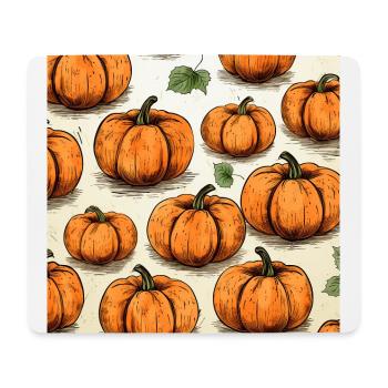 Citrouilles Halloween - Tapis de souris (format paysage) - blanc - Devant