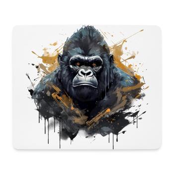 King of the urban jungle. Graffiti-style powerhouse. - Mouse Pad (horizontal) - white - Front