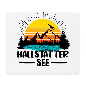 Hallstätter See - Mousepad (Querformat) - Weiß - Vorne
