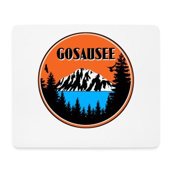 Gosausee - Mousepad (Querformat) - Weiß - Vorne