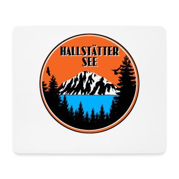 Hallstätter See - Mousepad (Querformat) - Weiß - Vorne
