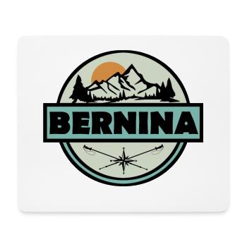Bernina Schweiz - Mousepad (Querformat) - Weiß - Vorne