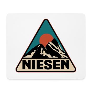 Niesen Alpen Schweiz - Mousepad (Querformat) - Weiß - Vorne
