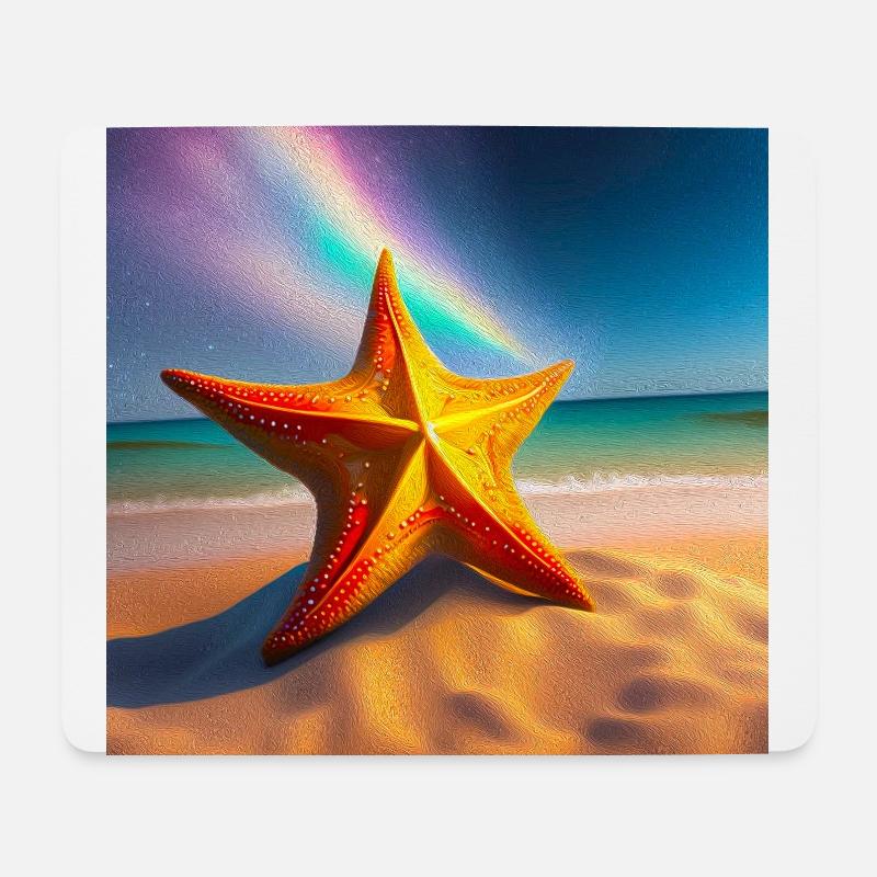 Starfish - Mouse Pad (horizontal) - white