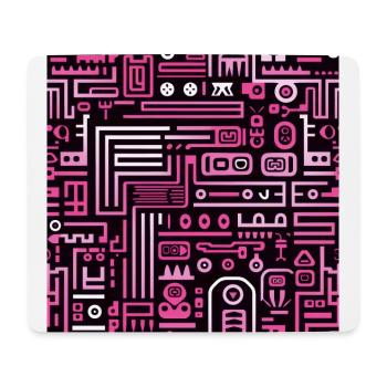 Playful Arena: Whimsical Monster Mates - Mouse Pad (horizontal) - white - Front
