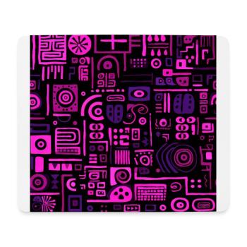 Playful Arena: Whimsical Monster Mates - Mouse Pad (horizontal) - white - Front