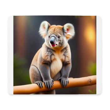 Koala Bär - Mousepad (Querformat) - Weiß - Vorne