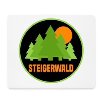 Steigerwald - Mousepad (Querformat) - Weiß - Vorne