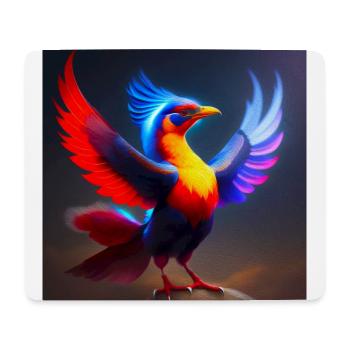 Phönix - Mousepad (Querformat) - Weiß - Vorne