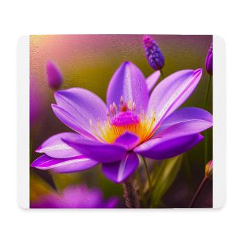 Lavendel Lilie - Mousepad (Querformat) - Weiß - Vorne