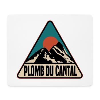 plomb de cantal - Mousepad (Querformat) - Weiß - Vorne
