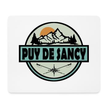 Puy de sancy 02 - Tapis de souris (format paysage) - blanc - Devant