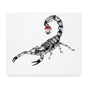 Scorpion - Tapis de souris (format paysage) - blanc - Devant