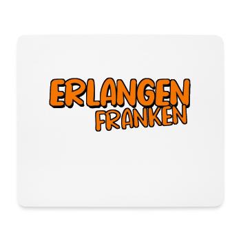 Erlangen - Mousepad (Querformat) - Weiß - Vorne