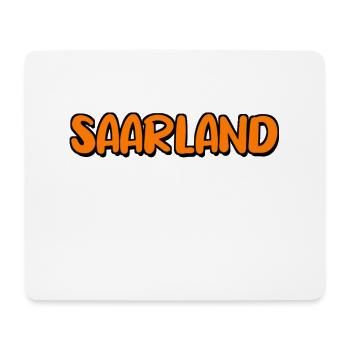 Saarland - Mousepad (Querformat) - Weiß - Vorne