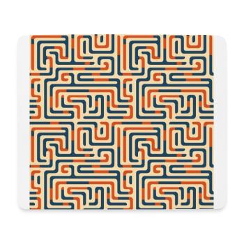 Labyrinthe de rêves: Voyage dans le labyrinthe pastel - Tapis de souris (format paysage) - blanc - Devant