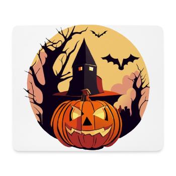 Haunted Halloween Moonlight - Mouse Pad (horizontal) - white - Front