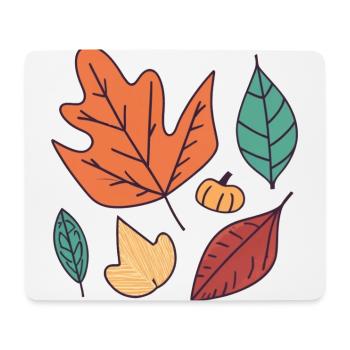 Umarmen Sie die Schönheit des Herbstes - Mousepad (Querformat) - Weiß - Vorne