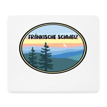 Fränkische Schweiz - Mousepad (Querformat) - Weiß - Vorne