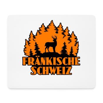 Fränkische Schweiz - Mousepad (Querformat) - Weiß - Vorne