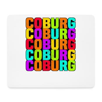 Coburg - Mousepad (Querformat) - Weiß - Vorne
