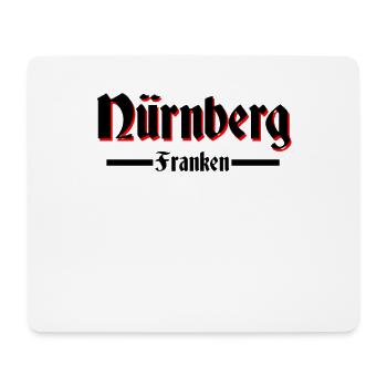 Nürnberg - Mousepad (Querformat) - Weiß - Vorne