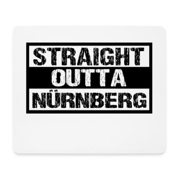 Nürnberg - Mousepad (Querformat) - Weiß - Vorne