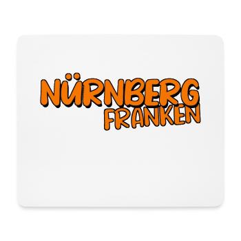 Nürnberg - Mousepad (Querformat) - Weiß - Vorne