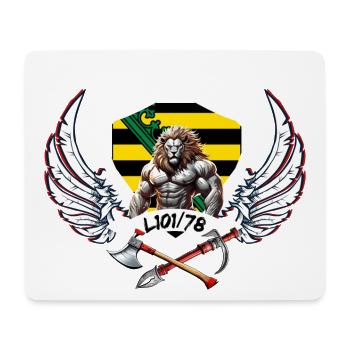 Logo - Mousepad (Querformat) - Weiß - Vorne