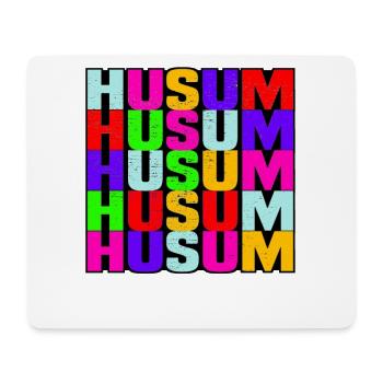 Husum - Mousepad (Querformat) - Weiß - Vorne