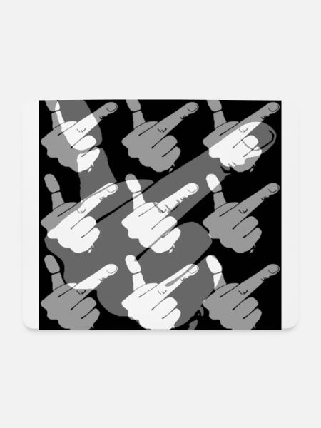 meinemeinung - Mousepad (Querformat) - Weiß