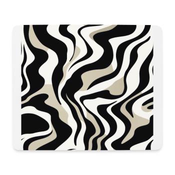 Zebra Mirage - Mouse Pad (horizontal) - white - Front