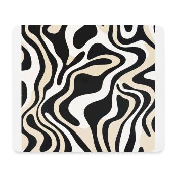Mirage zèbre - Tapis de souris (format paysage) - blanc - Devant