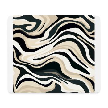 Mirage zèbre - Tapis de souris (format paysage) - blanc - Devant