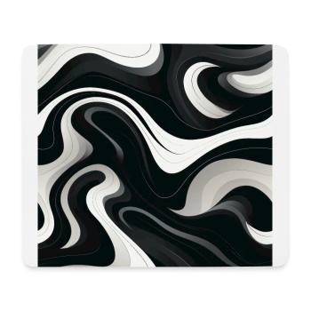 Zebra Mirage - Mouse Pad (horizontal) - white - Front