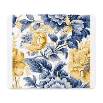 Blossom Mosaic - Mouse Pad (horizontal) - white - Front