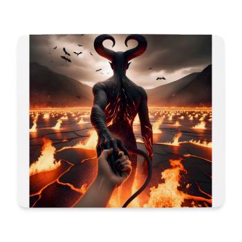 Folge mir in den Abgrund - Infernal Devil's Pact #06 - Mousepad (Querformat) - Weiß - Vorne