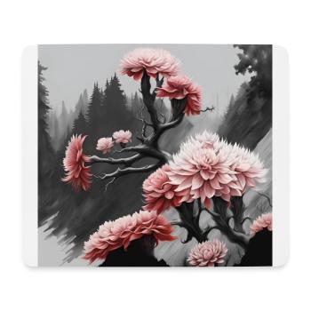 Abstrakte Schönheit - Mousepad (Querformat) - Weiß - Vorne
