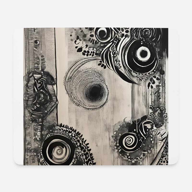 abstract universe - Mouse Pad (horizontal) - white