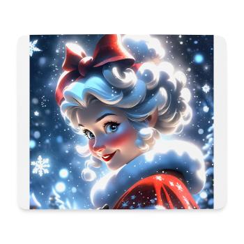 Frohe Weihnachten #4 - Mousepad (Querformat) - Weiß - Vorne