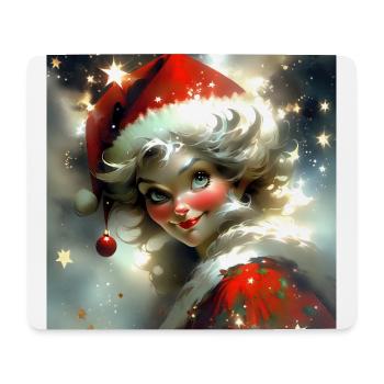 Joyeux Noel #9 - Tapis de souris (format paysage) - blanc - Devant