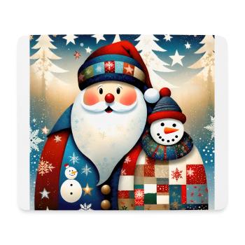Frohe Weihnachten #16 - Mousepad (Querformat) - Weiß - Vorne
