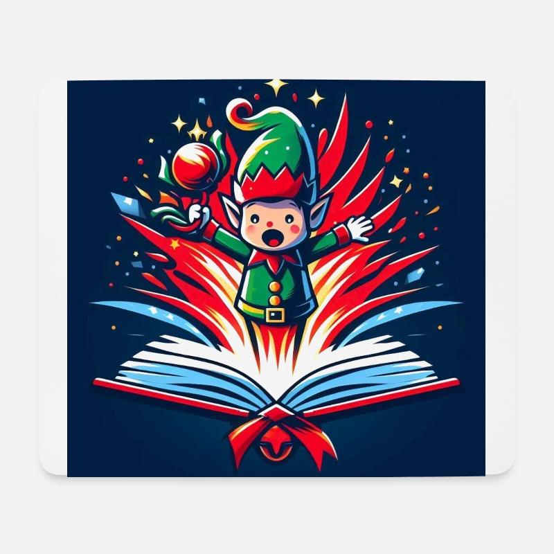 Elf Burst - Mouse Pad (horizontal) - white