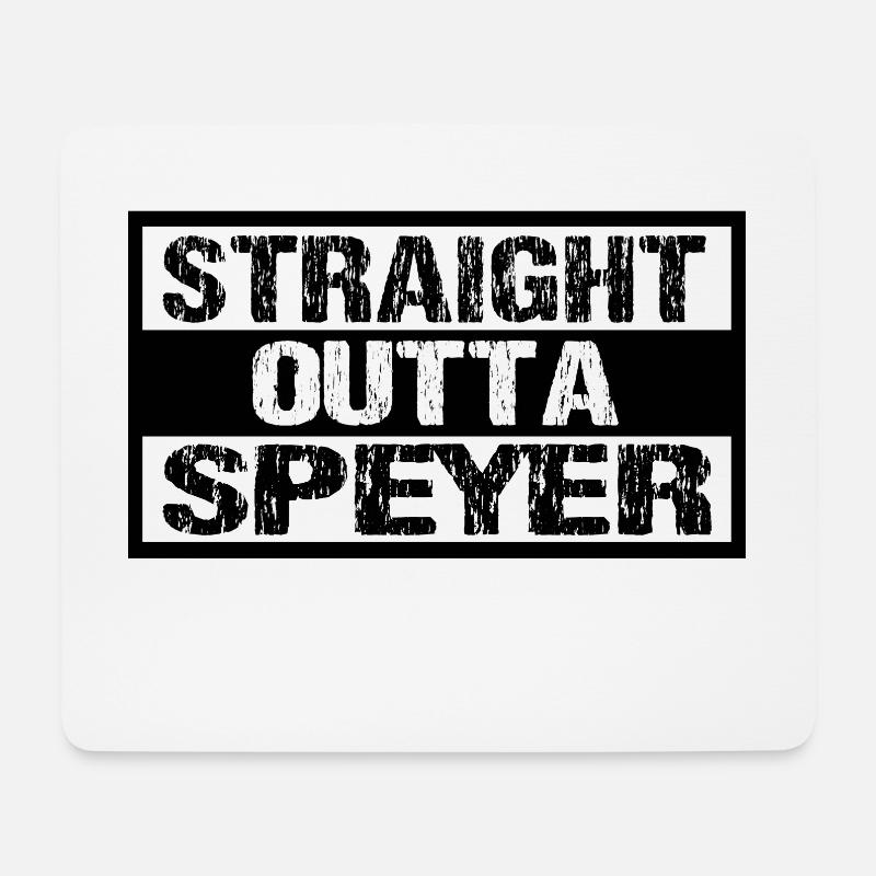 Speyer - Mousepad (Querformat) - Weiß